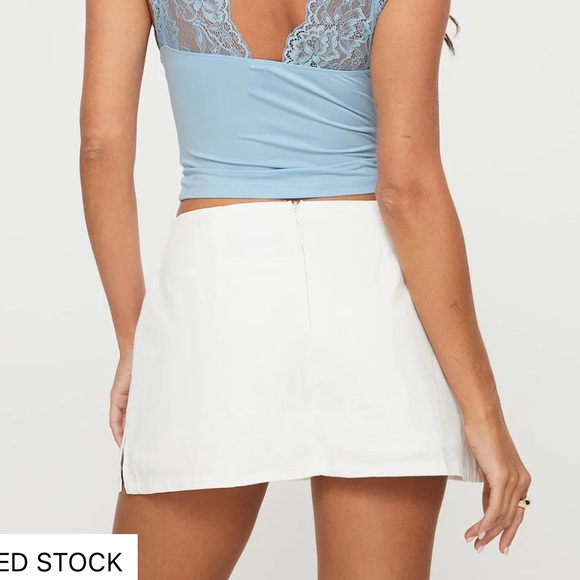 Princess Polly Gigi Skort White - Picture 5 of 9